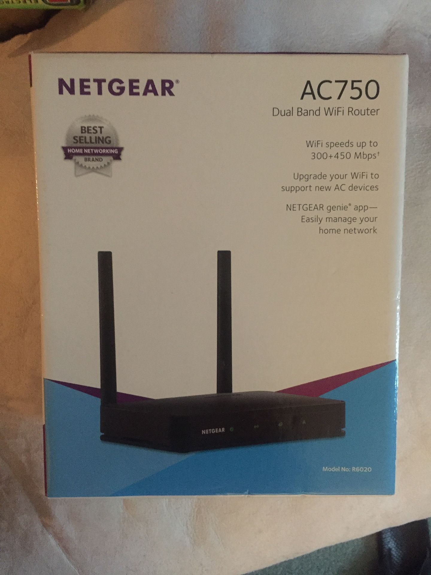 Netgear AC750 dual band wifi router