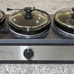 Triple Slow Cooker/Buffet Server