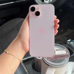 pink I phone 15