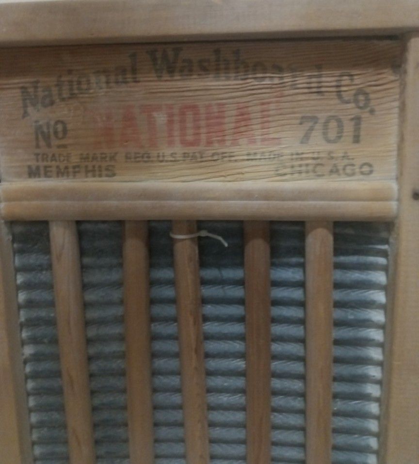 National Washboard Co #701