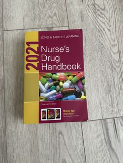 Jones & Bartlett Learning 2021 Nurse's Drug Handbook