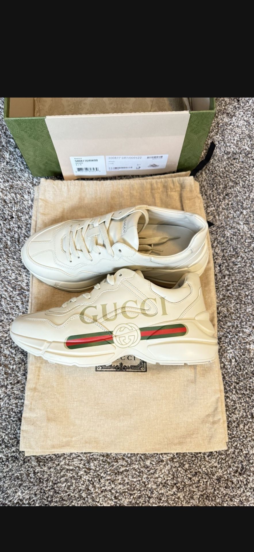 Gucci’s- Size 7 Men & Size 8.5 Women