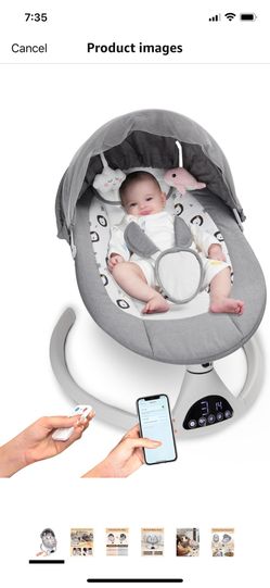 Electronic baby swing new one never opened