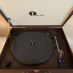 1 by One Record Player