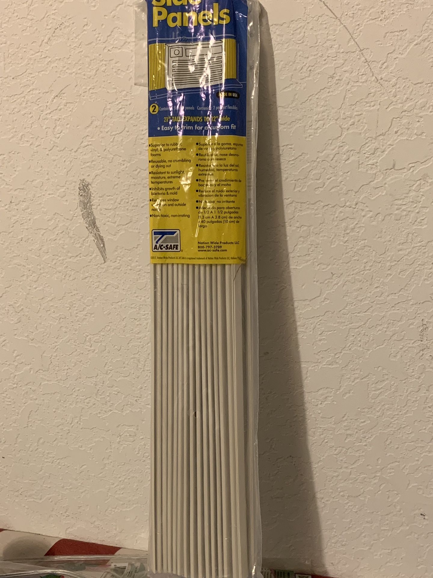 Window ac side panels