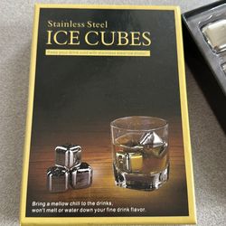 Stainless steel Ice Cubes