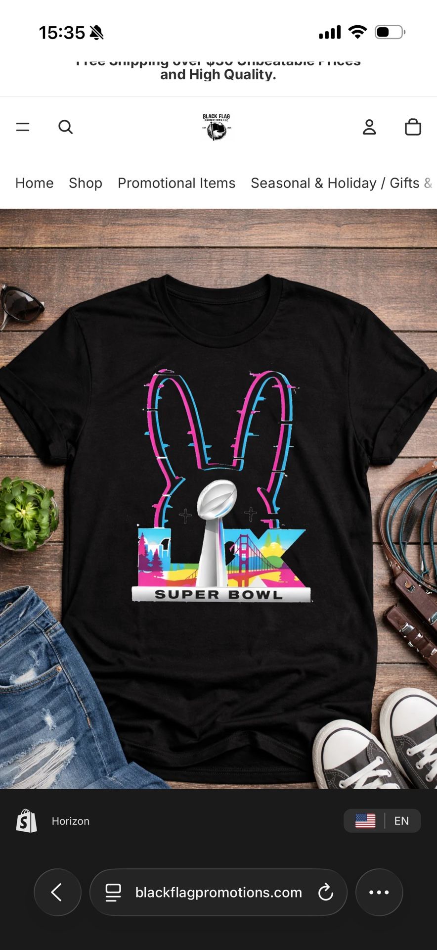 Bad Bunny Super Bowl T-Shirt