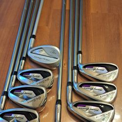 Tommy Armour Women's 845+ (5-9,pw,aw,sw)  Irons Plus 56 Wedge