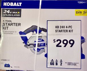 Kobalt 24V 4 Tools