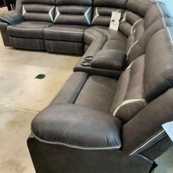 Sectional Couch & 2 Recliners