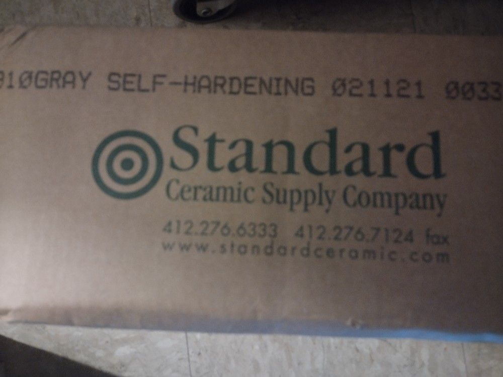 Standard Brand Gray Self-Hardening Model Clay