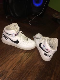 Nike AF1 Visionary Customs, Size 10.