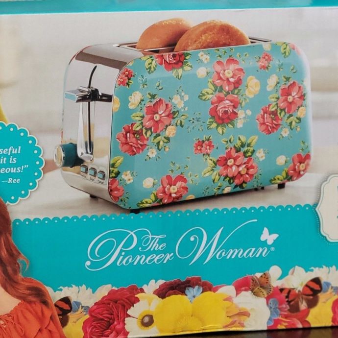 The Pioneer Woman Vintage Floral 2 Slice Toaster - Walmart.com