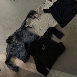 Men’s Jean Jacket Lacoste And Hugo Boss PAnd H&M Shirts Size Small Everything For 50.00