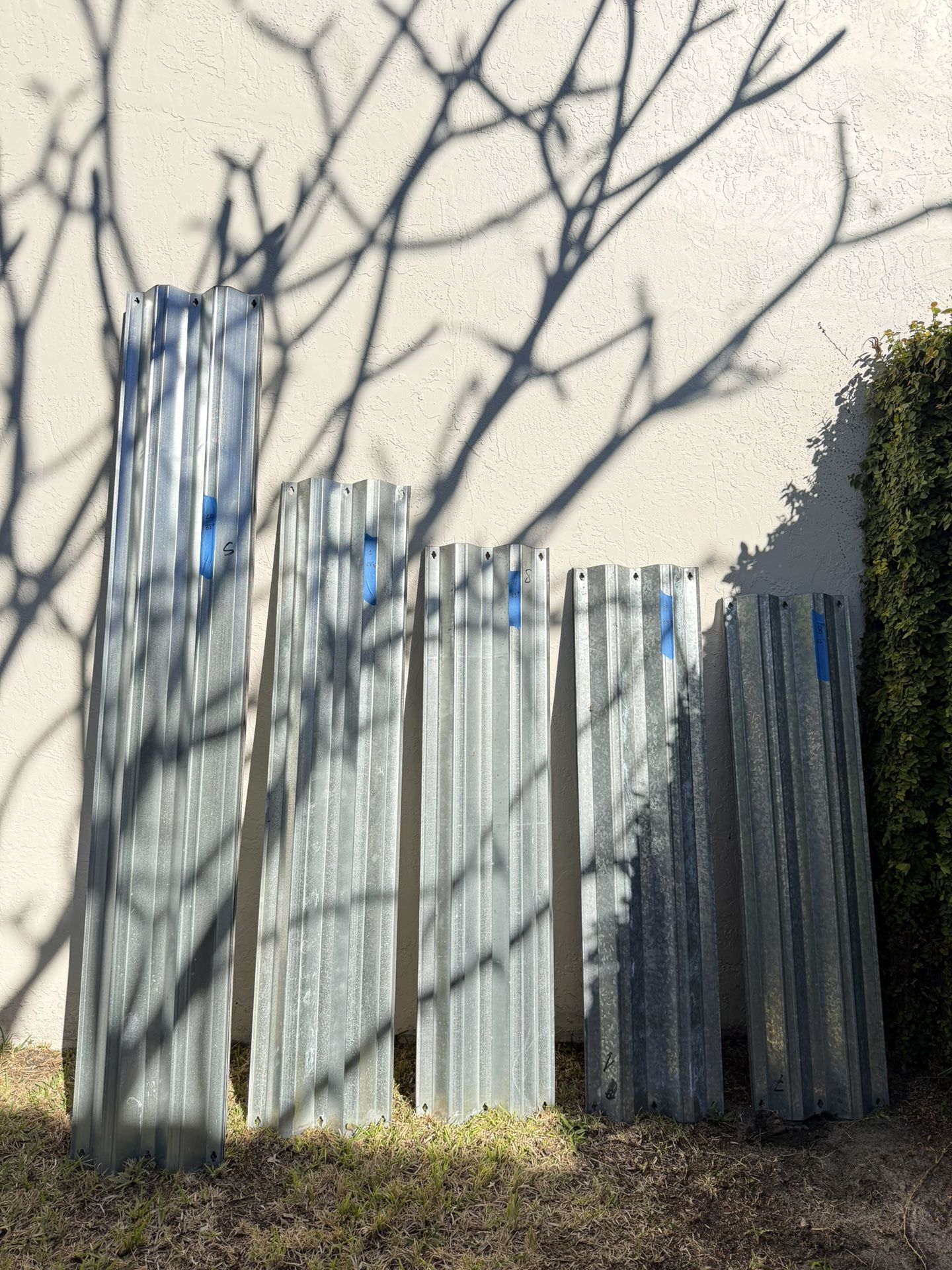 Steel Hurricane Panels – Multiple Sizes – Great Condition