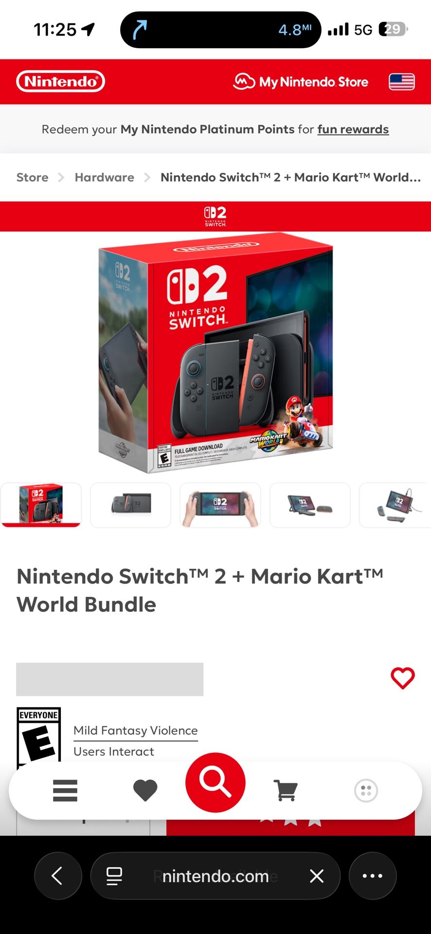 Nintendo Switch 2 Bundle