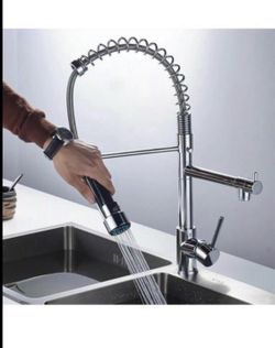 🚨 Kitchen Sink Faucet Solid Brass 🔥 Color Chrome 📦Brand New 🤩
