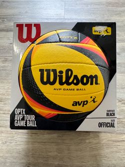 Wilson AVP OPTX Official Game Beach Volleyball – New In Box
