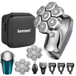 Head Shaver 7D, Kensen 6-in-1 Upgrade Head Shavers for Bald Men  