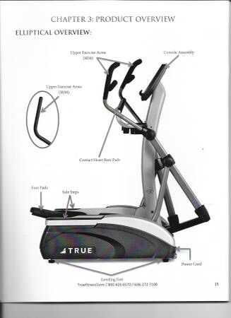 MUST MOVE this week! ONLY $350!!!! ELLIPTICAL Cardio Machine