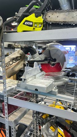 RIDGID Miter Saw with Dust Bag