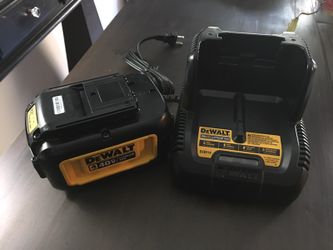 Dewalt DCD404 40v battery and 40v charger for Sale in Ellenwood