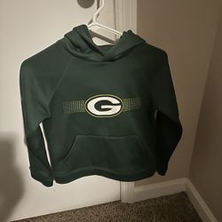 Kids Sz Small Green Bay Packers Hoodie 