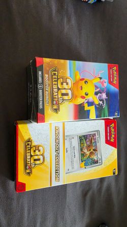 Pokémon 30th Celebration Knock Out plus booster bundle! Sealed