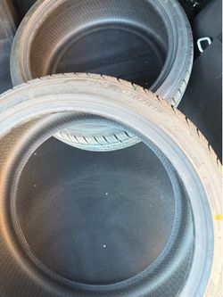 TIRES (2) — 235/40ZR19 — NEW