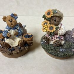 2 Boyd Bear Candle Toppers