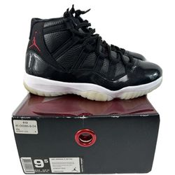 Jordan 11 Retro 72-10 Size 9.5 Used Like New 
