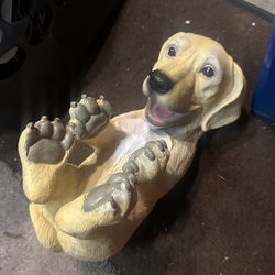 Realistic Golden Retriever Wine Holder 