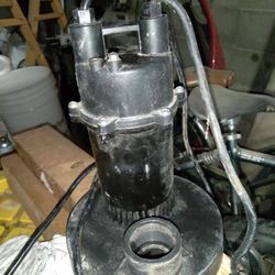 Sump Pump, Submersible Pump