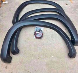 19-24 Chevrolet Silverado Fender Flares Flametas Guarda Fangos Bengalas Guarda Barros Moldes Chevy