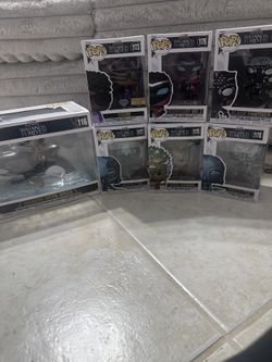 Wakanda Forever Funko Pops