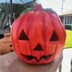 Mexican Clay Pumpkin