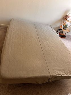 Title: Futon Sofa Bed / Convertible Couch – Good Condition