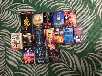 Mixed Fiction & Non-Fiction Book Lot – 15 Books