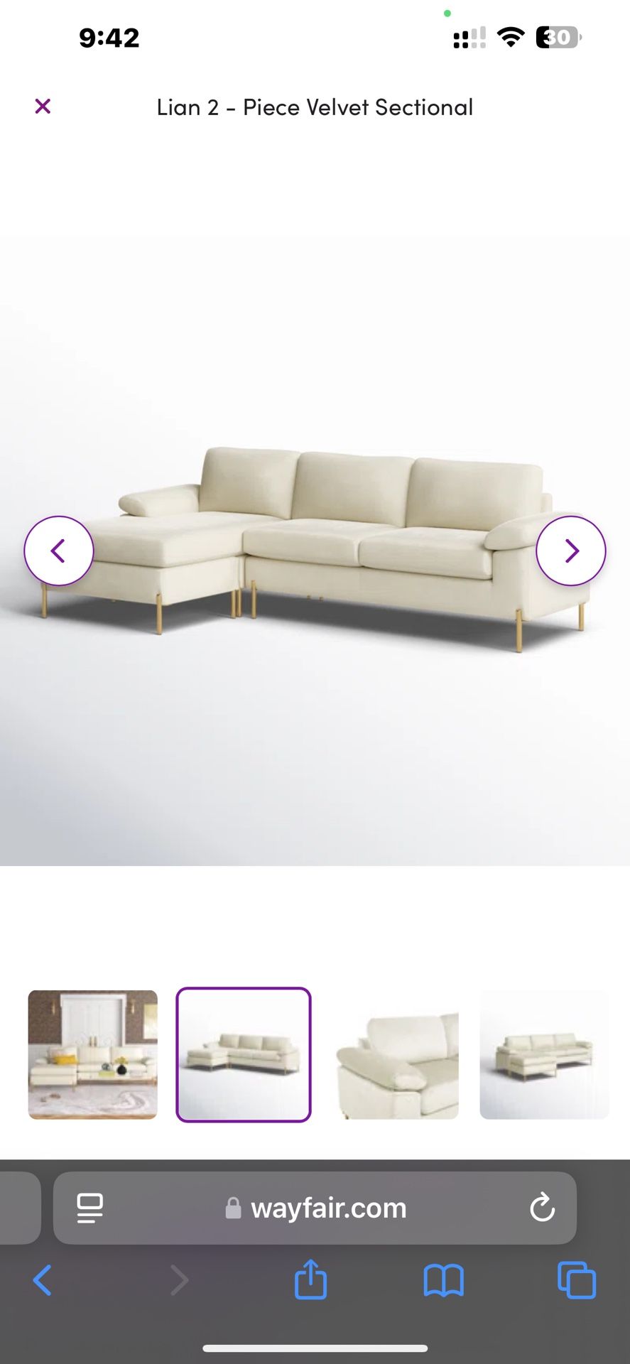 Small Sectional Sofa