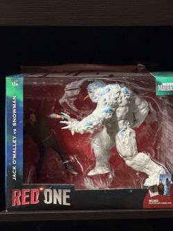 Red One Jack O'Malley vs Snowman Action Figure Set