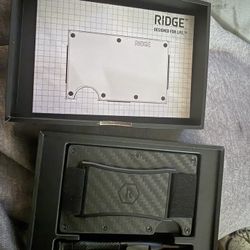 Ridge Wallet Classic-Carbon Fiber 3k