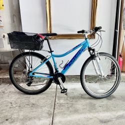 Schwinn 26” Mountain Bike With Basket