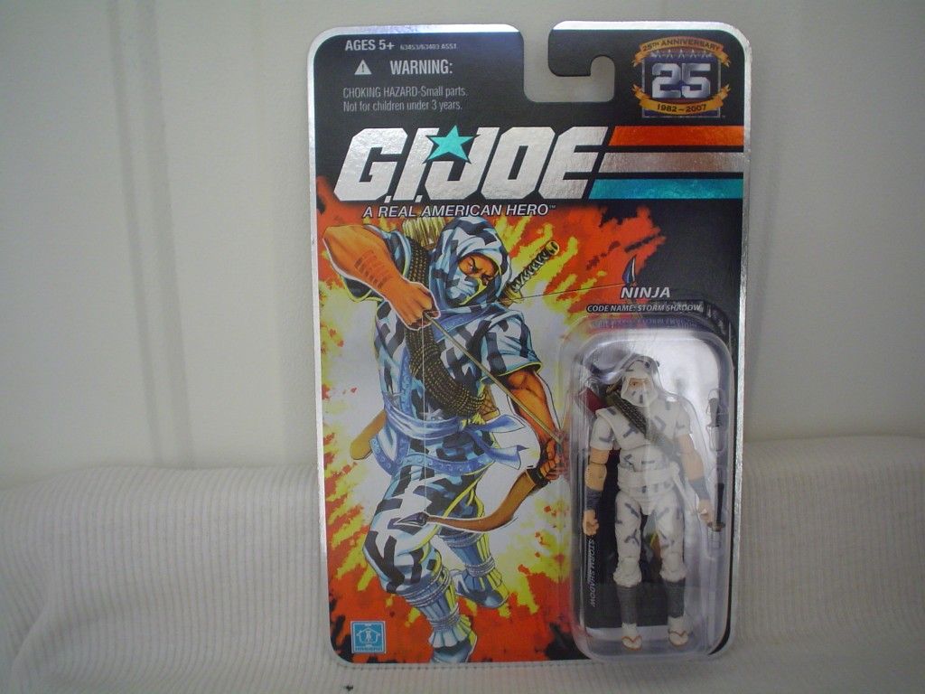 G. I. Joe 25th anniversary figure Storm Shadow