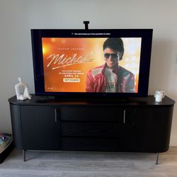 City Furniture Black TV Stand Media Console