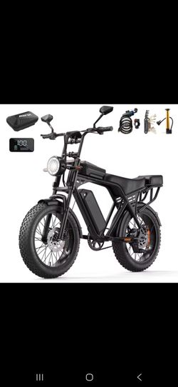 1500W Electric Fat Tire Bike
