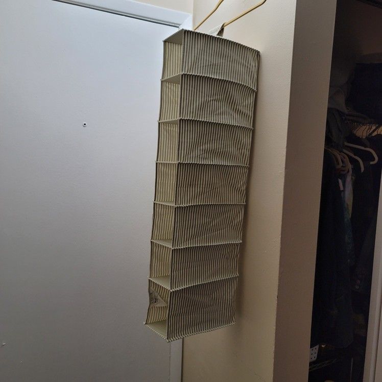 Hanging Fabric Shelves