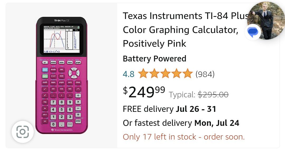 CE　in　Plus　Sale　OfferUp　TI-84　AZ　for　Chandler,