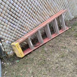 Orange Fiberglass 6ft Ladder