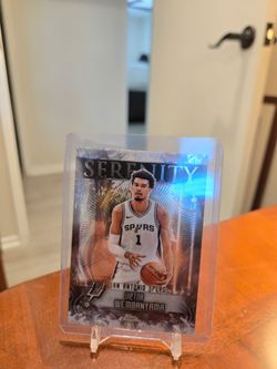 Victor Wembanyama Serentity basketball card