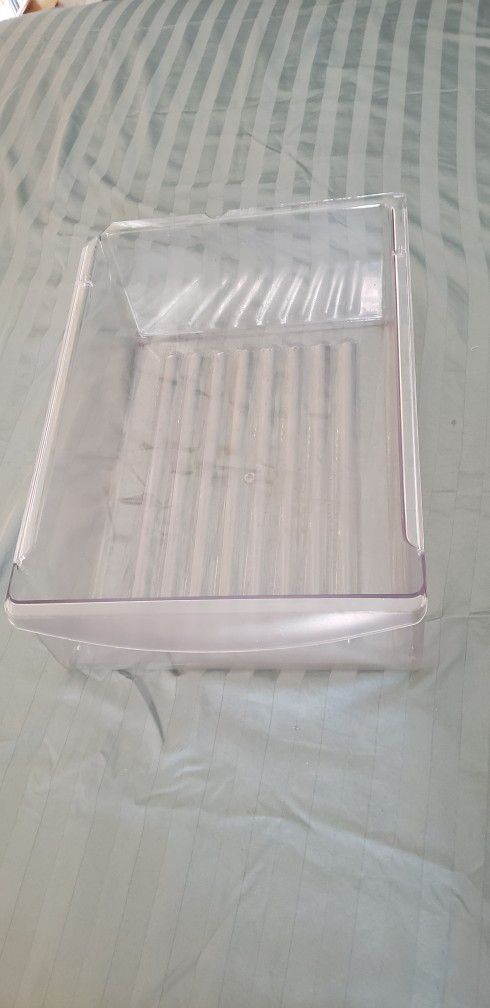 Refrigerator Plastic Drawer For Deli Meat 11 5/8" Width X 15 1/2" Length X 4 .5" Deep, Works For Kenmore, Frigidaire And Other Fridge . More Available